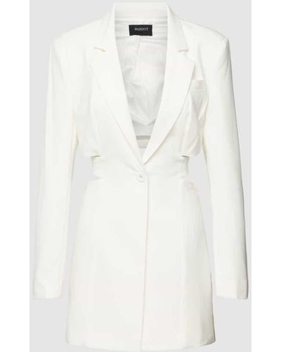 Bardot Blazerkleid mit Cut Out Modell 'TRIBECA' - Weiß