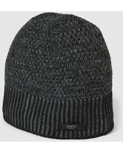 Barts Mütze mit Label-Detail Modell 'Noar' - Grau