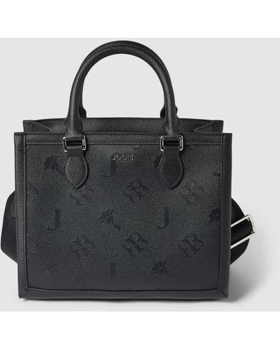Joop! Handtasche mit Logo-Muster - Schwarz