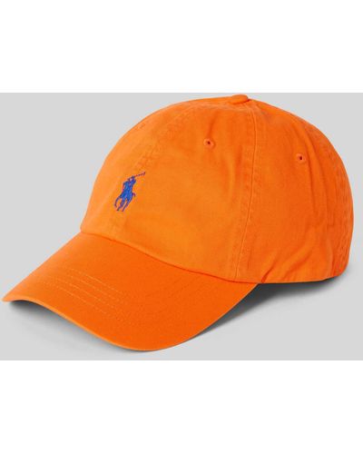 Polo Ralph Lauren Basecap mit Logo-Stitching - Orange