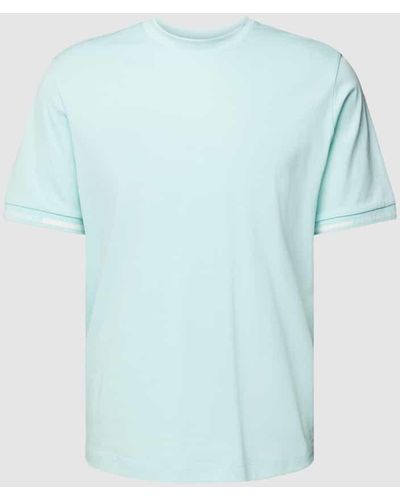 Armani Exchange T-Shirt mit Label-Details - Blau