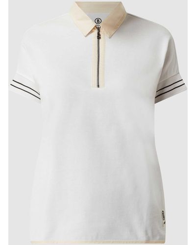 Bogner Shirt Met Platte Kraag, Model 'svenia' - Wit