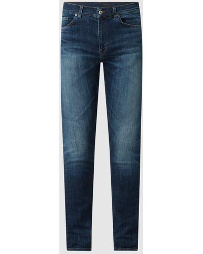 Tiger Of Sweden Slim Fit Jeans mit Stretch-Anteil Modell 'Evolve' - Blau