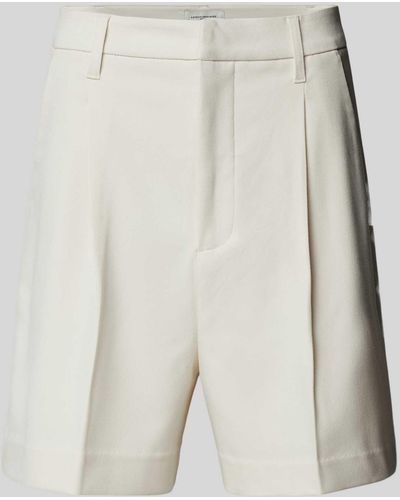 Copenhagen Muse Shorts mit Kellerfalten Modell 'TAILOR' - Weiß
