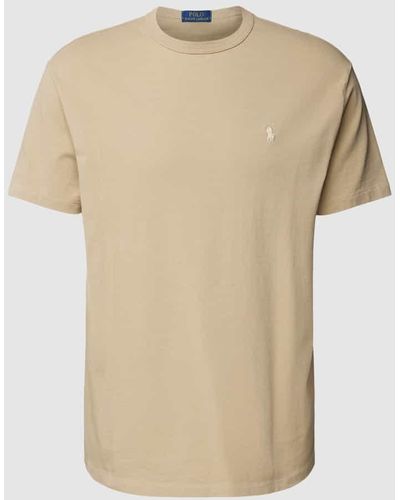 Polo Ralph Lauren T-Shirt mit Rundhalsausschnitt - Natur