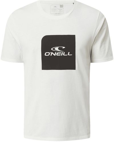 O'neill Sportswear Regular Fit T-shirt Van Katoen - Wit