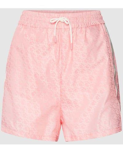 Guess Shorts mit Label-Details Modell 'ALETHEA' - Pink