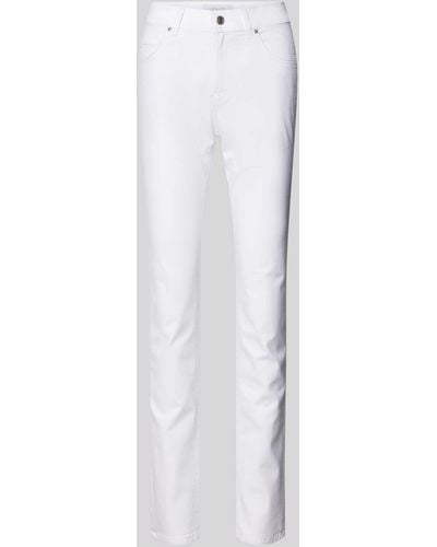 ANGELS Skinny Fit Jeans im 5-Pocket-Design - Weiß