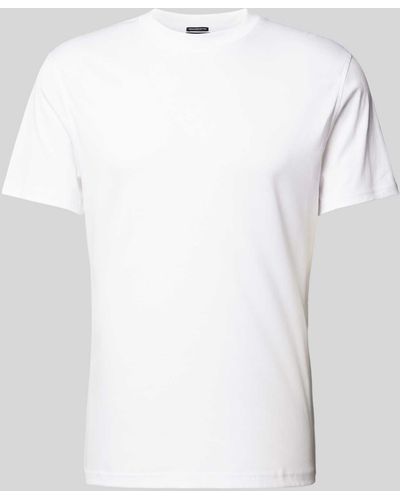 Strellson T-shirt Met Ronde Hals - Wit