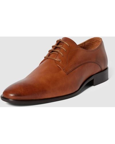 Cinque Oxford-schoenen Van Echt Leer - Bruin