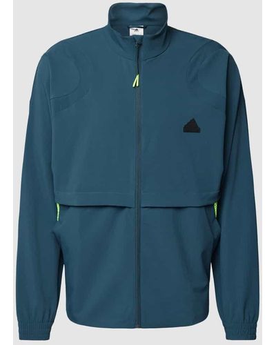 adidas Jacke im Colour-Blocking-Design - Blau