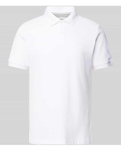 s.Oliver BLACK LABEL T-Shirt mit Rundhalsausschnitt - Weiß