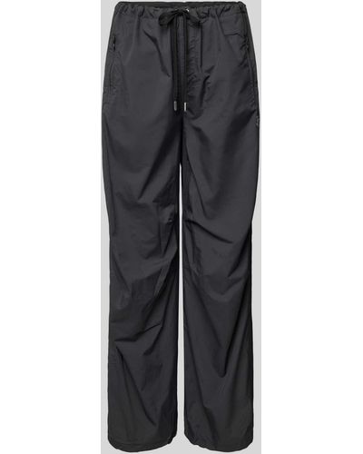 Juicy Couture Hose mit elastischem Bund Modell 'AYLA' - Grau