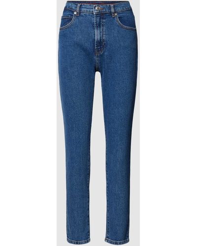 HUGO Jeans mit Label-Detail - Blau