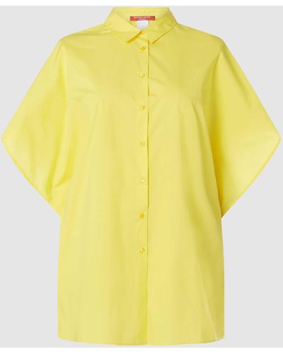 Marina Rinaldi PLUS SIZE Bluse aus Baumwolle - Gelb