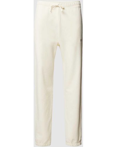 Polo Ralph Lauren Sweatpants mit elastischem Bund Modell 'ATHLETIC' - Weiß