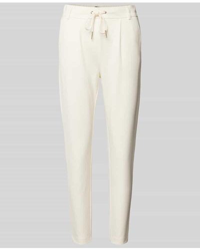 ONLY Hose mit elastischem Bund Modell 'POPTRASH EASY' - Weiß
