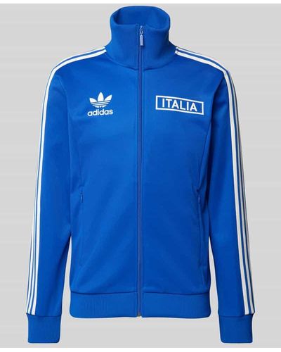 adidas Originals Sweatjacke Italien EM 2024 - Blau