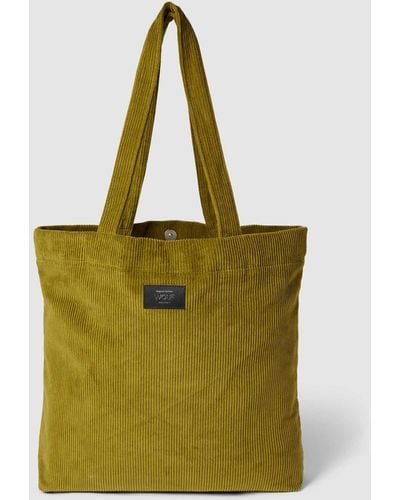 Wouf Tote Bag aus Cord Modell 'Olive' - Grün