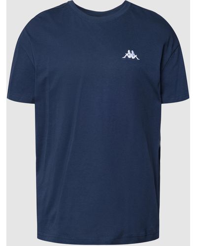 Kappa T-Shirt mit Label-Stitching Modell 'VEER' - Blau