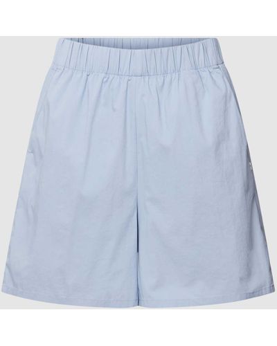 Tom Tailor Denim Shorts mit elastischem Bund - Blau