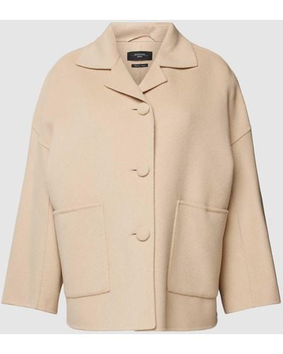 Weekend by Maxmara Jack Met Platte Kraag - Naturel