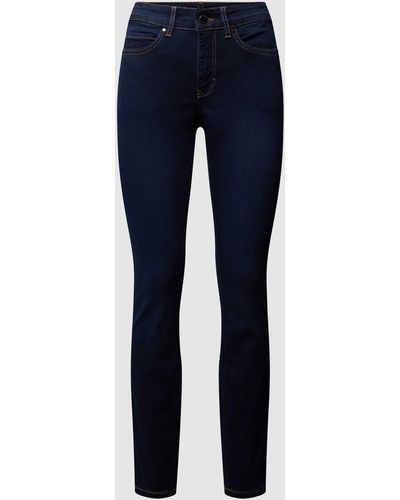 M·a·c Skinny Fit Jeans mit Stretch-Anteil Modell Dream Skinny - Blau