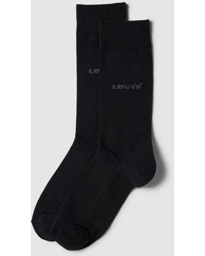 Levi's Sokken Met Ribboorden - Zwart