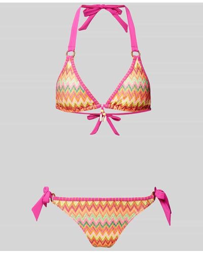 Banana Moon Bikini-Set mit Neckholder Modell 'ATOA' - Pink