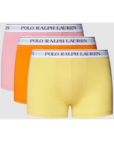 Polo Ralph Lauren Boxershorts mit elastischem Logo-Bund und Regular Fit - Pink