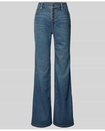 Lauren by Ralph Lauren Bootcut Jeans im 5-Pocket-Design - Blau