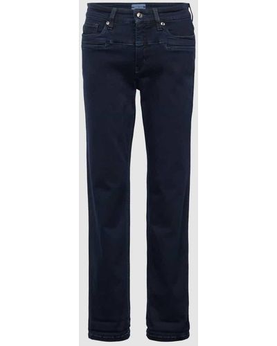 Cambio Jeans mit 5-Pocket-Design Modell 'PEARLIE' - Blau