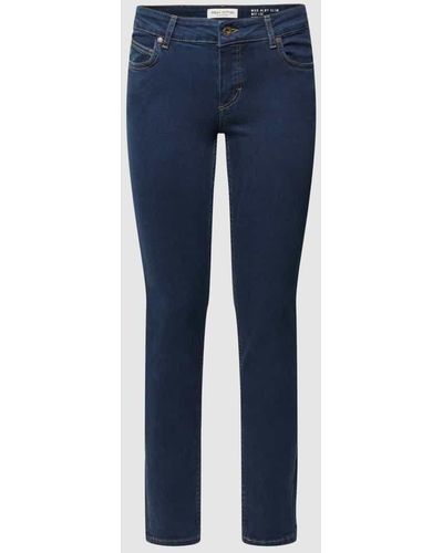 Marc O' Polo Jeans mit Label-Details - Blau
