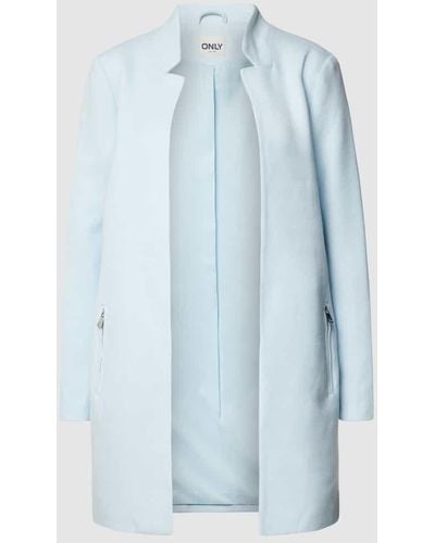 ONLY Mantel mit Eingrifftaschen Modell 'SOHO' - Blau