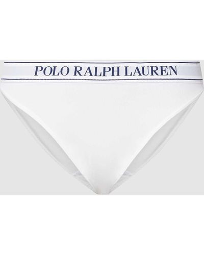Polo Ralph Lauren Slip Met Elastische Band - Wit