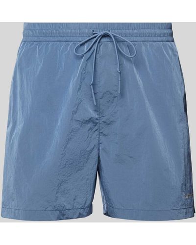 Carhartt Shorts mit elastischem Bund Modell 'FLINT' - Blau
