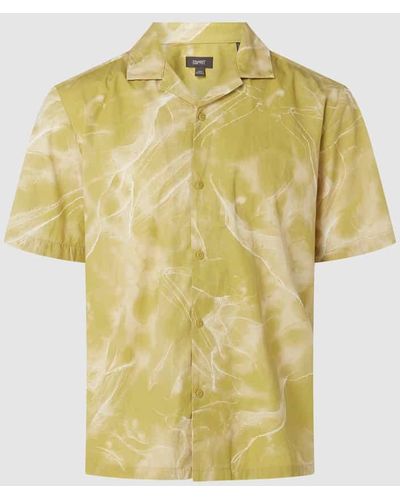 Esprit Regular Fit Freizeithemd aus Baumwolle - Gelb