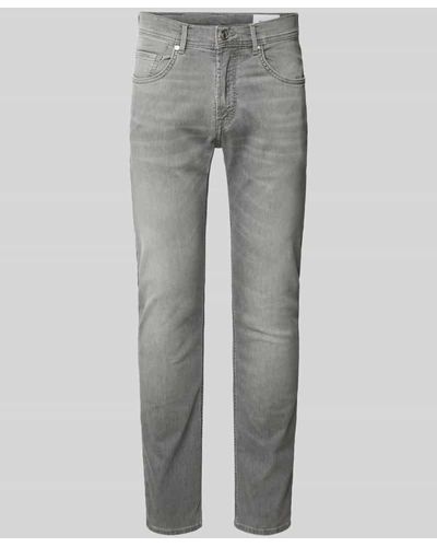 Baldessarini Regular Fit Jeans mit Eingrifftaschen Modell 'Jack' - Grau