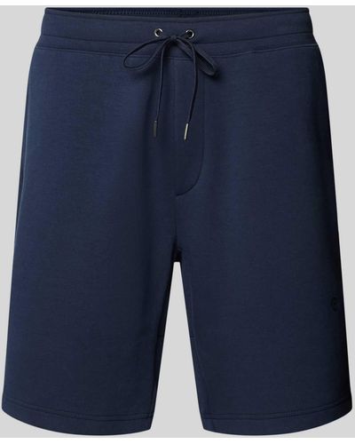 Polo Ralph Lauren Regular Fit Sweatshorts mit Logo-Stitching - Blau