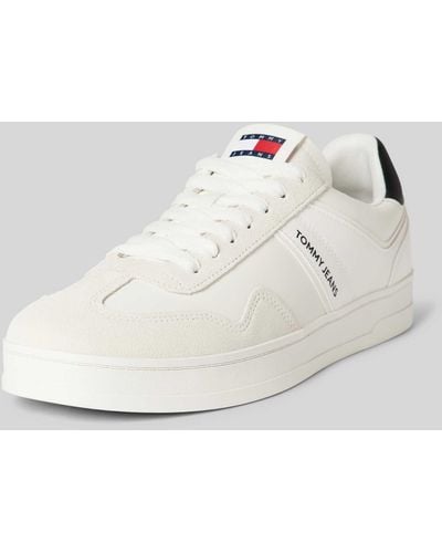 Tommy Hilfiger Sneaker mit Label-Print - Weiß