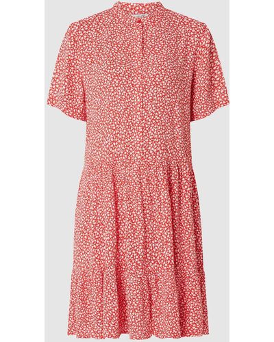 Mbym Kleid mit floralem Muster Modell 'Lecia' - Pink