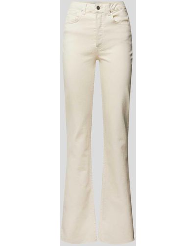 Anine Bing Bootcut Jeans im High Waist Stil - Weiß