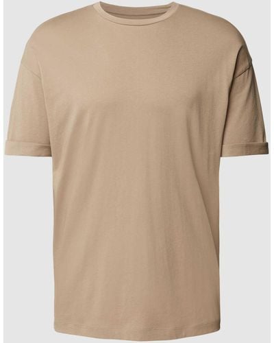 DRYKORN T-Shirt mit überschnittenen Schultern Modell 'THILO' - Natur