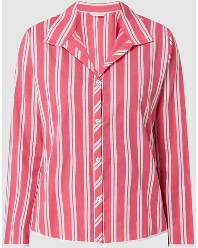 Cyberjammies Pyjama-Oberteil mit Reverskragen - Pink