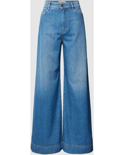 Weekend by Maxmara Flared Jeans Met 5-pocketmodel - Blauw