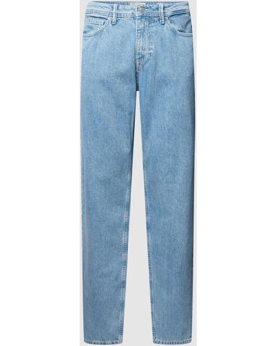 Tom Tailor Denim Jeans Met Labelpatch - Blauw