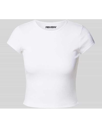 Review T-Shirt - Weiß