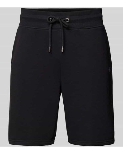GANT Regular Fit Shorts mit elastischem Bund - Blau