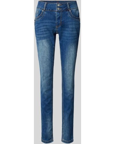 Buena Vista Slim Fit Jeans - Blauw