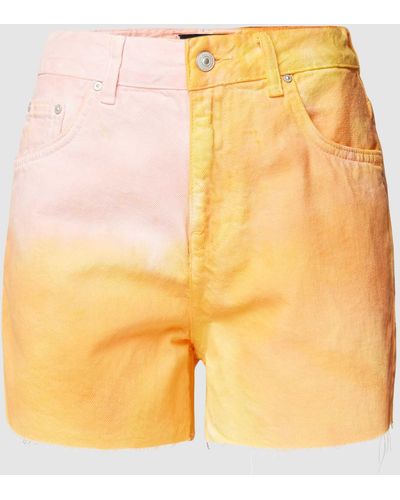 LTB Jeansshorts im 5-Pocket-Design Modell 'Jadey' - Orange